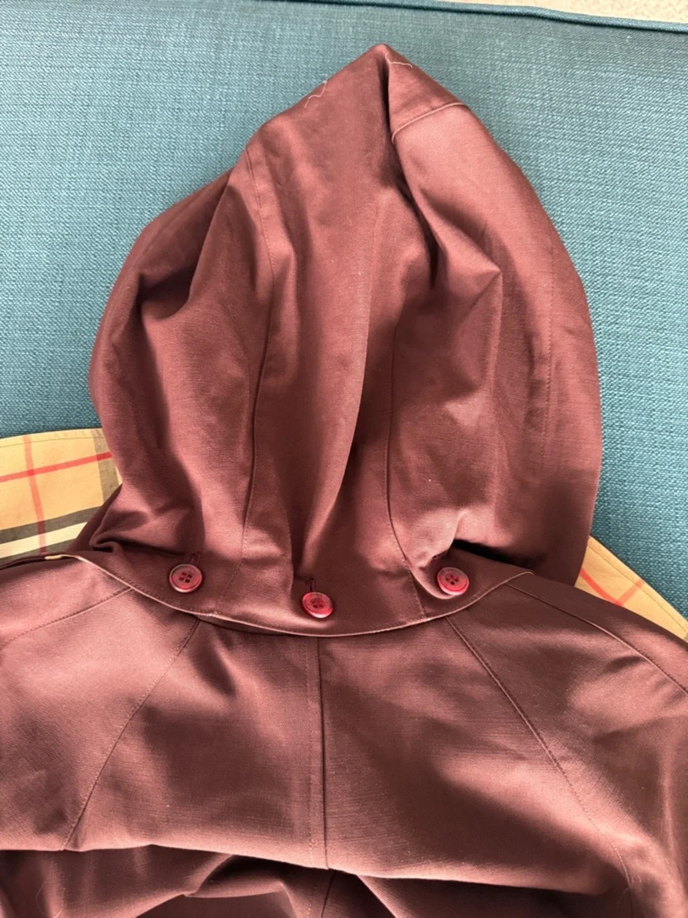 Burberry Women's Belted Trench Coat dark Chocolate brown - Picture 11 of 12